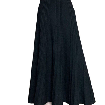 Plisovaná sukňa s A-linou, midi dĺžky, štýl Royal Sister, jar 2025