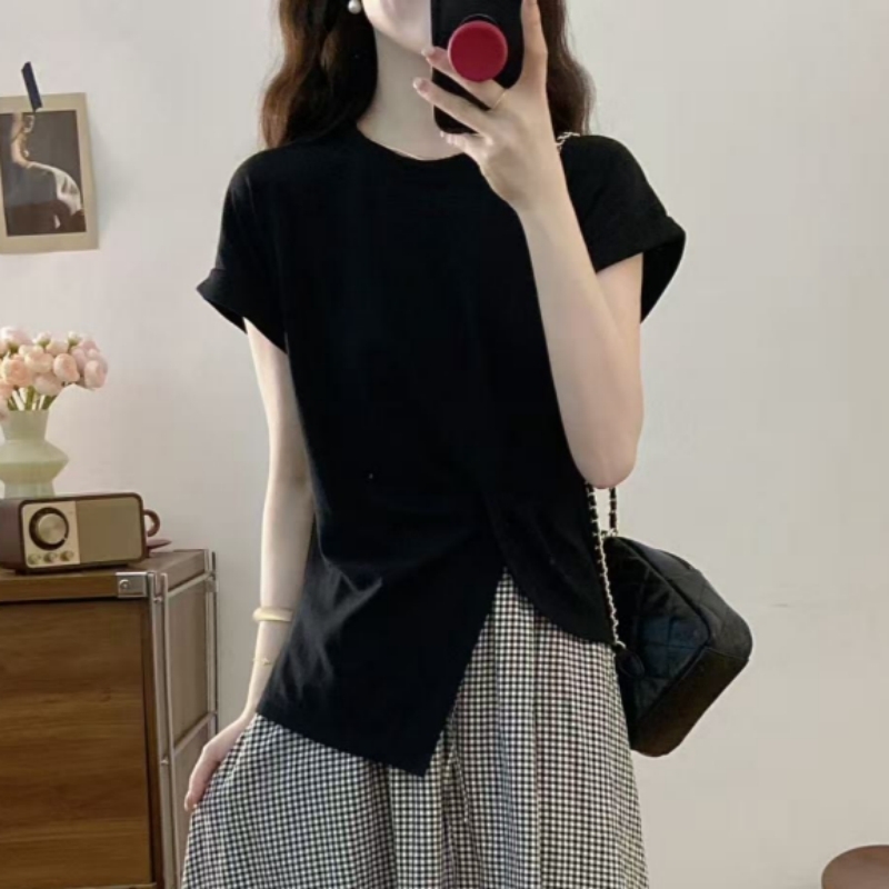 Dvojdielny set pre ženy: top a sukňa, PVC a spandex látka, na jar 2025