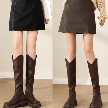 Magas derekú, A-vonalú gyapjúkeverékből készült szoknya, 2025 tavasz, 30–50% más anyag tartalom, királyi testvér stílus