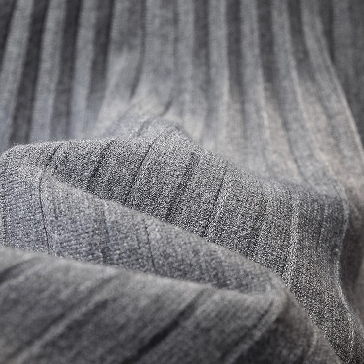 Kötött pliszírozott midi szoknya magas derekú, poliészter, mikroelasztikus, mindennapi stílus