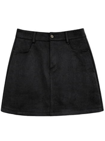 A-vonalú szoknya, poliészter anyag, fő anyag tartalom 30–50%, 2025 ősz, casual japán-koreai stílus