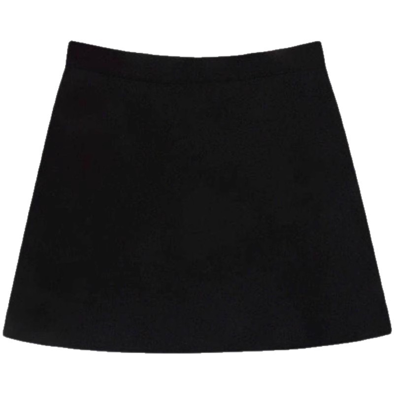 A-vonalú corduroy szoknya, vasalásmentes, mikroelasztikus, poliészter keverék 30–50%