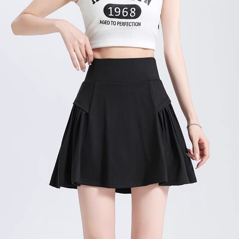 Badminton sport szoknya, egyszínű, gyorsan száradó, magas rugalmasságú, nylon-spandex keverék, Típus A – Nyár 2025
