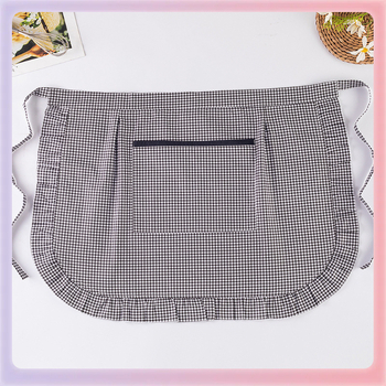 100% pamut kötény, ujjatlan, fél hosszú, dupla rétegű vízálló, háztartási használatra