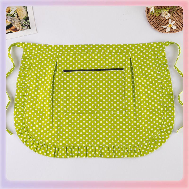 100% pamut kötény, ujjatlan, fél hosszú, dupla rétegű vízálló, háztartási használatra