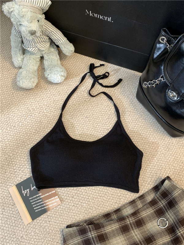 Дамска тънка мрежеста памучна тениска, Slim fit, къс модел, дълги ръкави, лято 2024