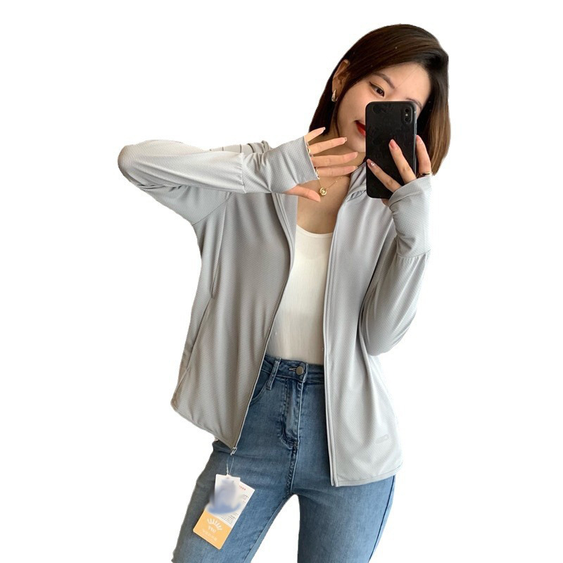 Unisex majica za UV zaštitu UPF50, prozračni poliester, kapuljača s odvojivom kapuljom