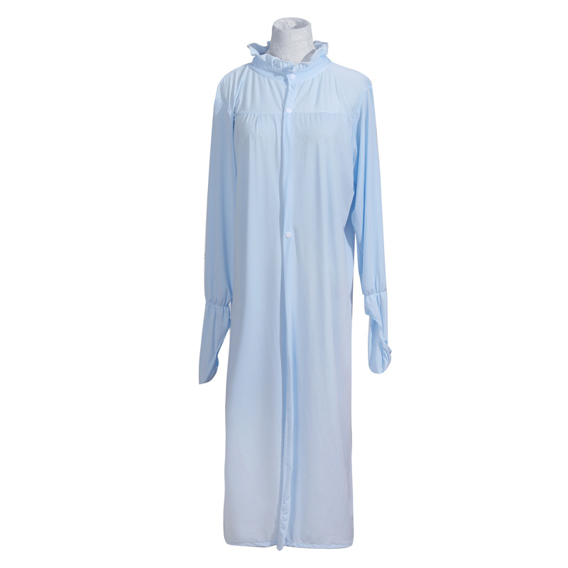 Duga ženska jakna s UV zaštitom za vožnju električnim biciklom, prozračan poliester, zaštita od sunca, proljeće-ljeto 2022