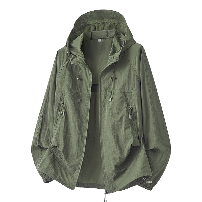 Vanjska vjetrovka - lagana, prozračna, s kapuljom (UV50 zaštita, brzo sušenje, poliester)