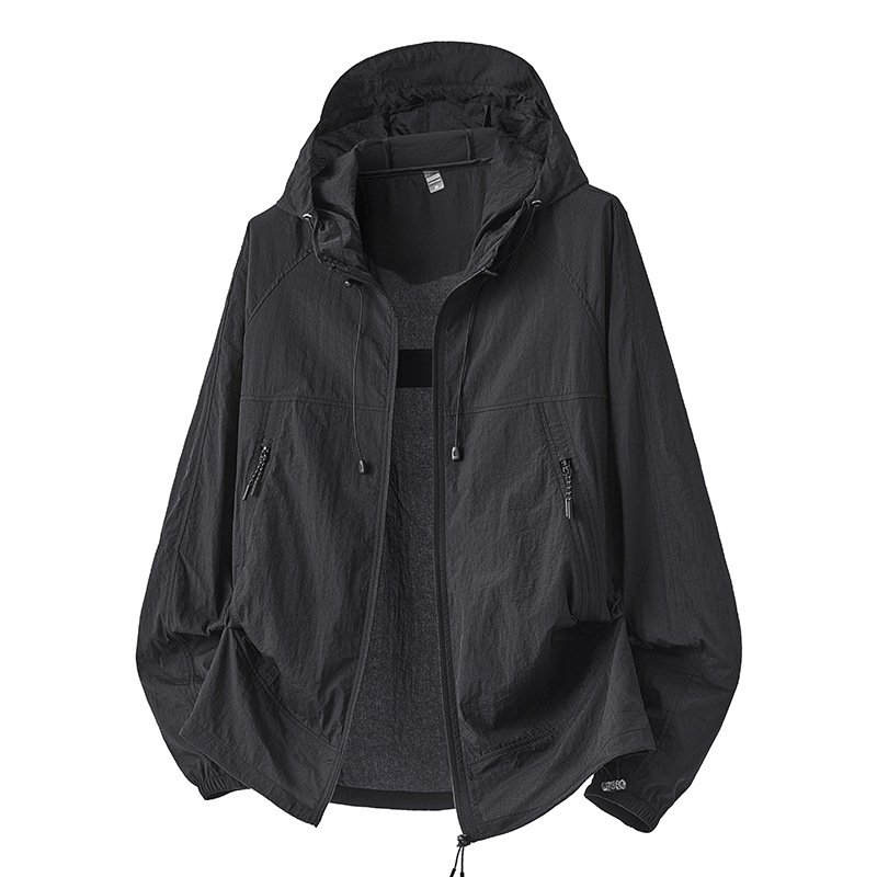 Vanjska vjetrovka - lagana, prozračna, s kapuljom (UV50 zaštita, brzo sušenje, poliester)