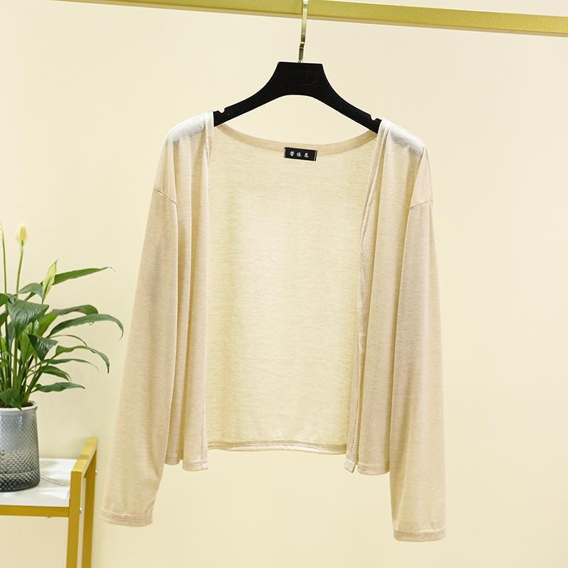 Ljetni tanki kardigan od Tencel Lyocell, dugi rukavi, UPF30+, 90–95% Tencel Lyocell; Poliester <30%