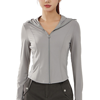 Ženska vanjska vjetrovka s kapuljom, UPF50+ UV zaštita, brzo sušenje, prozračna