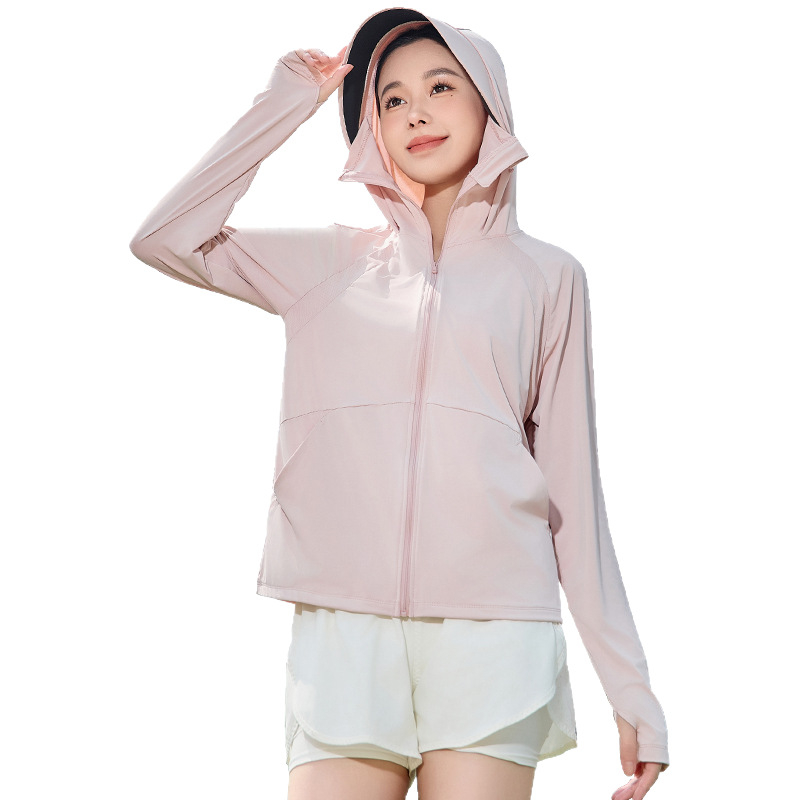 Ženska biciklistička jakna, prozračna, UV zaštita, brzo se suši, ultra lagana, poliester tkanina