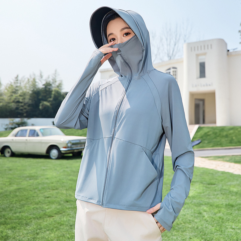 Ženska biciklistička jakna, prozračna, UV zaštita, brzo se suši, ultra lagana, poliester tkanina