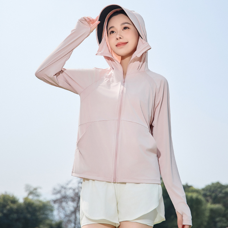 Ženska biciklistička jakna, prozračna, UV zaštita, brzo se suši, ultra lagana, poliester tkanina