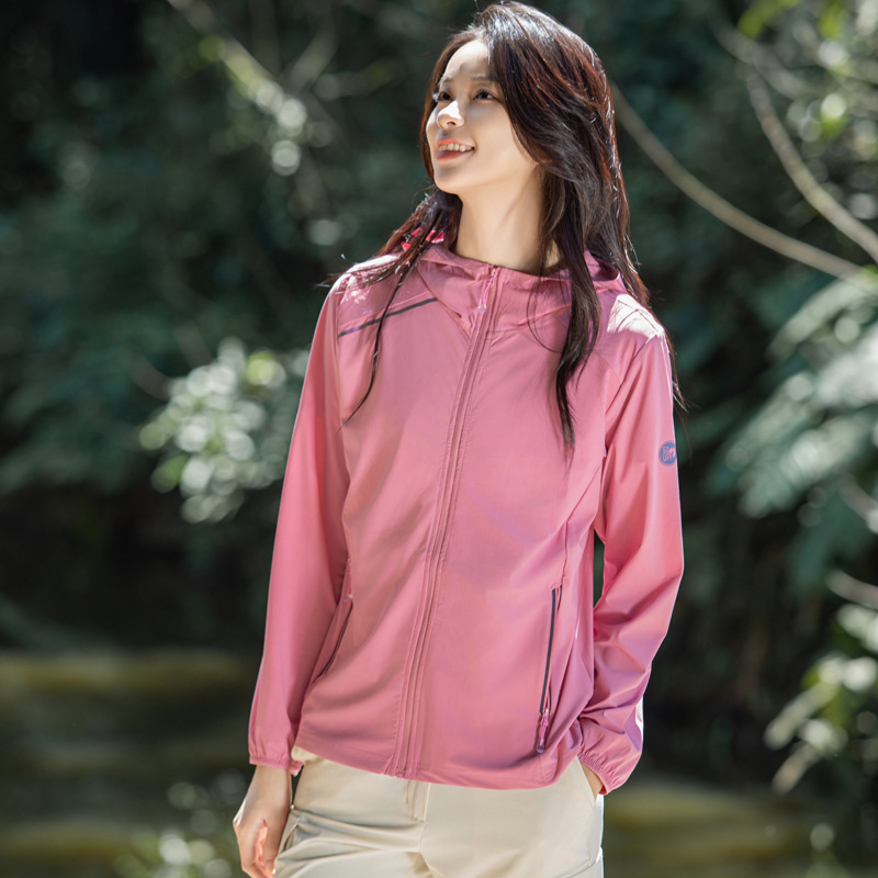 Unisex Ice Silk jakna s UV zaštitom UPF50+, lagana, brzo se suši, ljetna jakna