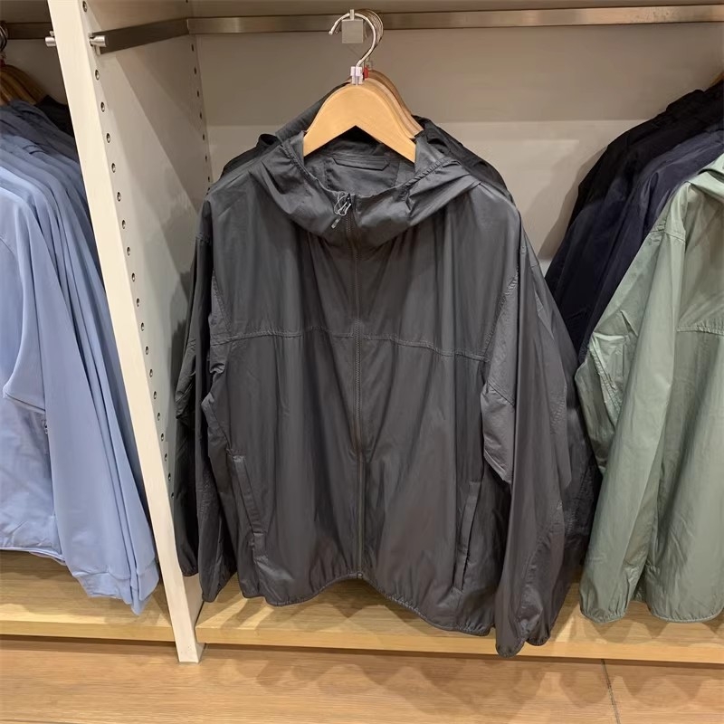 Unisex ljetna vjetrovka s kapuljom, vodootporna i 3D krojem