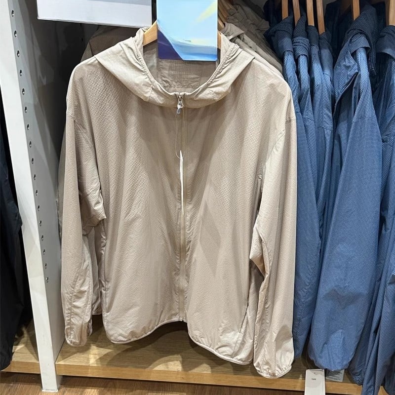 Unisex ljetna vjetrovka s kapuljom, vodootporna i 3D krojem