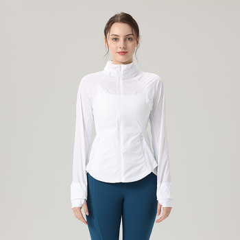 Ženska vanjska jakna otporna na vjetar – najlon, prozračna, odvodi vlagu, UV zaštita UPF50+