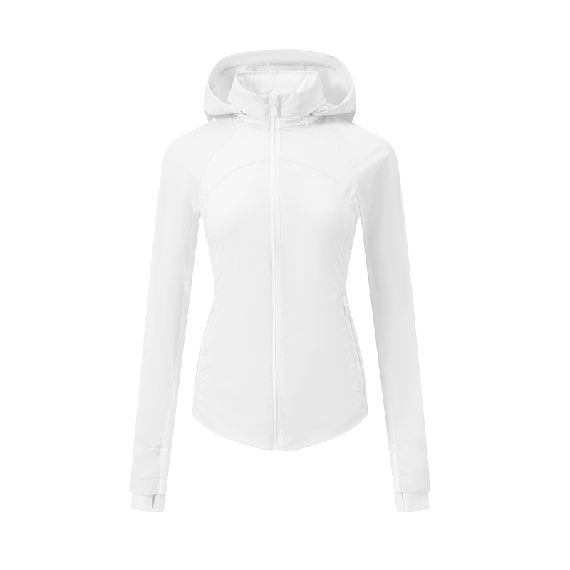 Ženska vanjska jakna otporna na vjetar – najlon, prozračna, odvodi vlagu, UV zaštita UPF50+