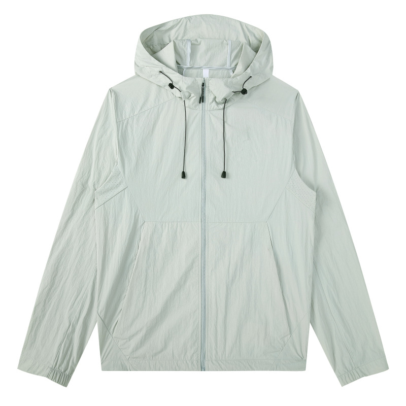 Unisex windbreaker jakna – UPF50+ UV zaštita, najlon tkanina, kapuljača, vodootporna, ultra lagana, pogodna za putovanja, šetnje i sport