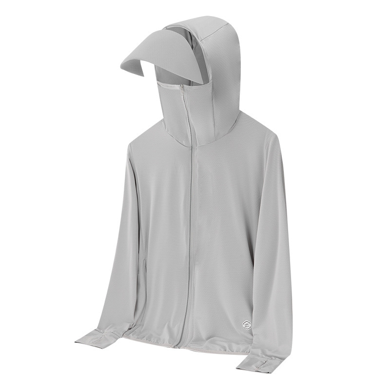 UPF50+ windbreaker za muškarce i žene, lagan i prozračan, s velikim obodom, Ice Silk tkanina