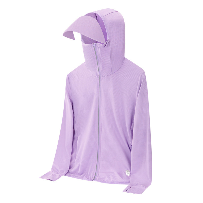 UPF50+ windbreaker za muškarce i žene, lagan i prozračan, s velikim obodom, Ice Silk tkanina
