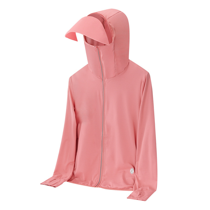 UPF50+ windbreaker za muškarce i žene, lagan i prozračan, s velikim obodom, Ice Silk tkanina