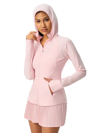 Ženska outdoor jakna s kapuljom, lagana, prozračna, brzo se suši, najlon, UV zaštita UPF50+
