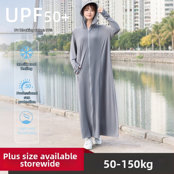 Γυναικεία ενδύματα UV προστασίας, άνετη εφαρμογή, μακριά μανίκια, πολυεστέρας 80–90%, UPF50+