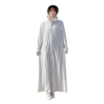 Γυναικεία ενδύματα UV προστασίας, άνετη εφαρμογή, μακριά μανίκια, πολυεστέρας 80–90%, UPF50+