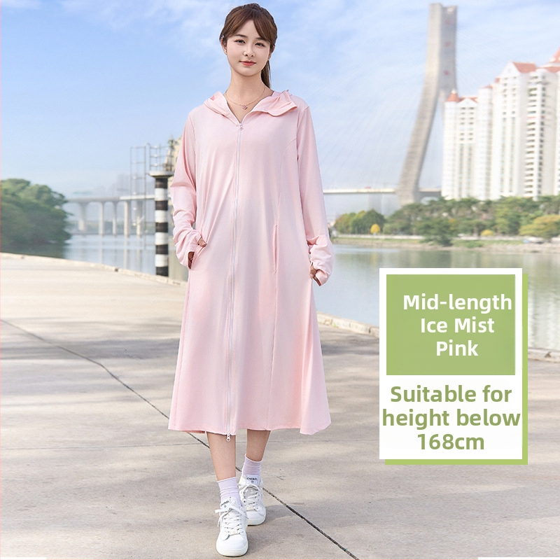 Γυναικεία ενδύματα UV προστασίας, άνετη εφαρμογή, μακριά μανίκια, πολυεστέρας 80–90%, UPF50+