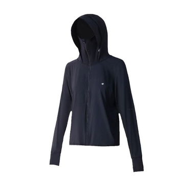 Moxunyuansha UPF50+ Ženska jakna za zaštitu od sunca, tanki Ice Silk materijal, ljeto