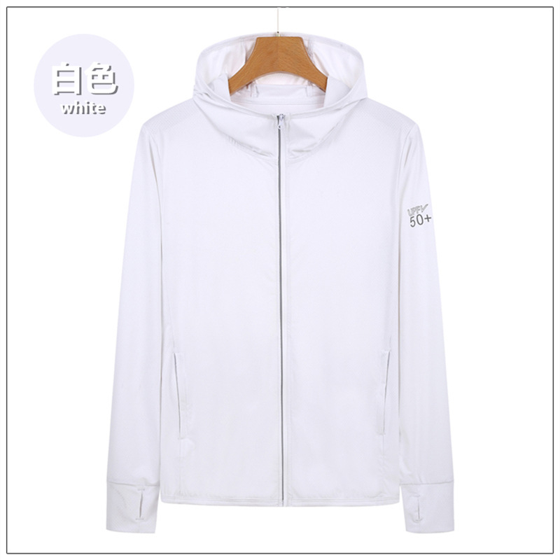 Vanjska jakna za vjetar, unisex, UPF50+ zaštita od sunca, prozračna, kapuljača, najlon