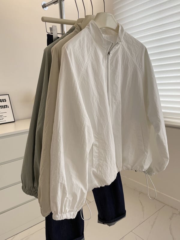 Ženska denim-pamučna jakna, stojeći ovratnik, bez rukava, A-silueta, proljeće 2025