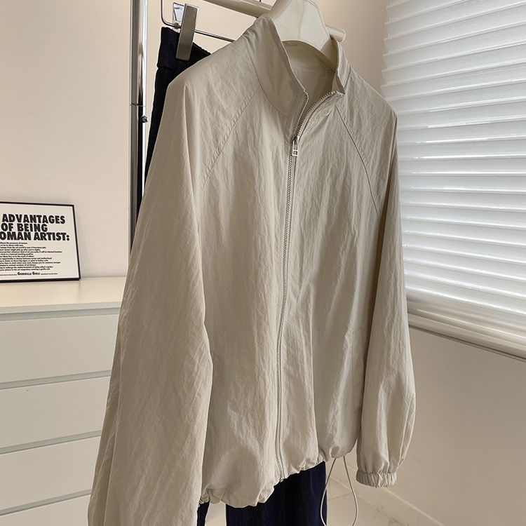 Ženska denim-pamučna jakna, stojeći ovratnik, bez rukava, A-silueta, proljeće 2025