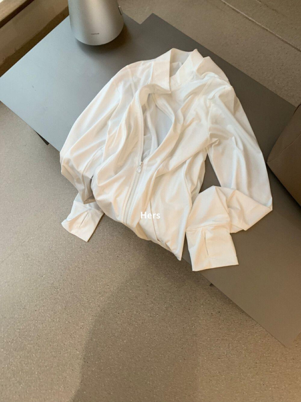 Zaštitna prozračna majica za sunce - Slim fit, najlon, dugi rukav, zatvarač, tanko tkivo