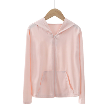 Jachetă cu protecție UV pentru copii și adulți, din nailon ușor, cu glugă.