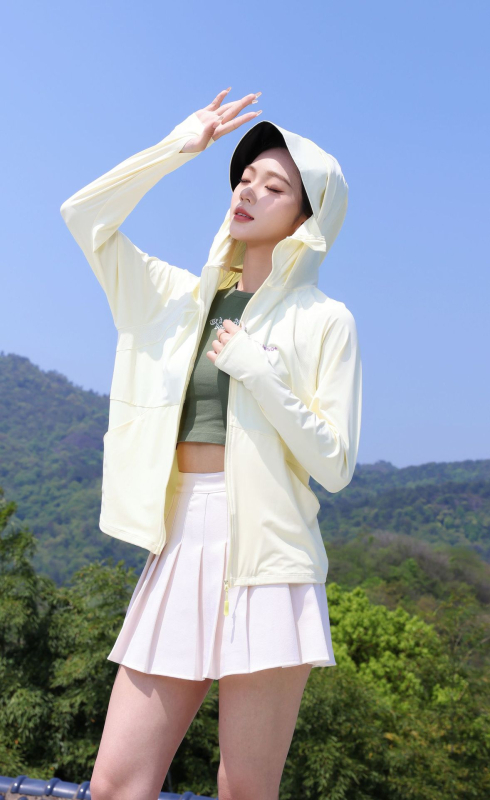 Jachetă de protecție solară pentru femei, cu margine detașabilă și buzunare, uscare rapidă, respirabilă, UV 50+