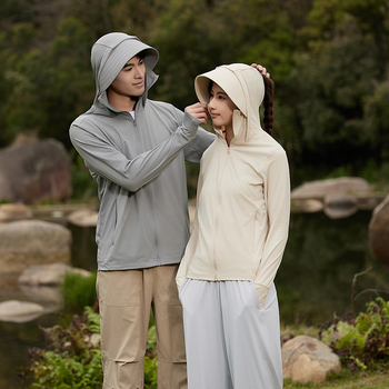 Unisex windbreaker od najlona s UV50+, prozračan, kapuljača, vodootporan, brzo se suši