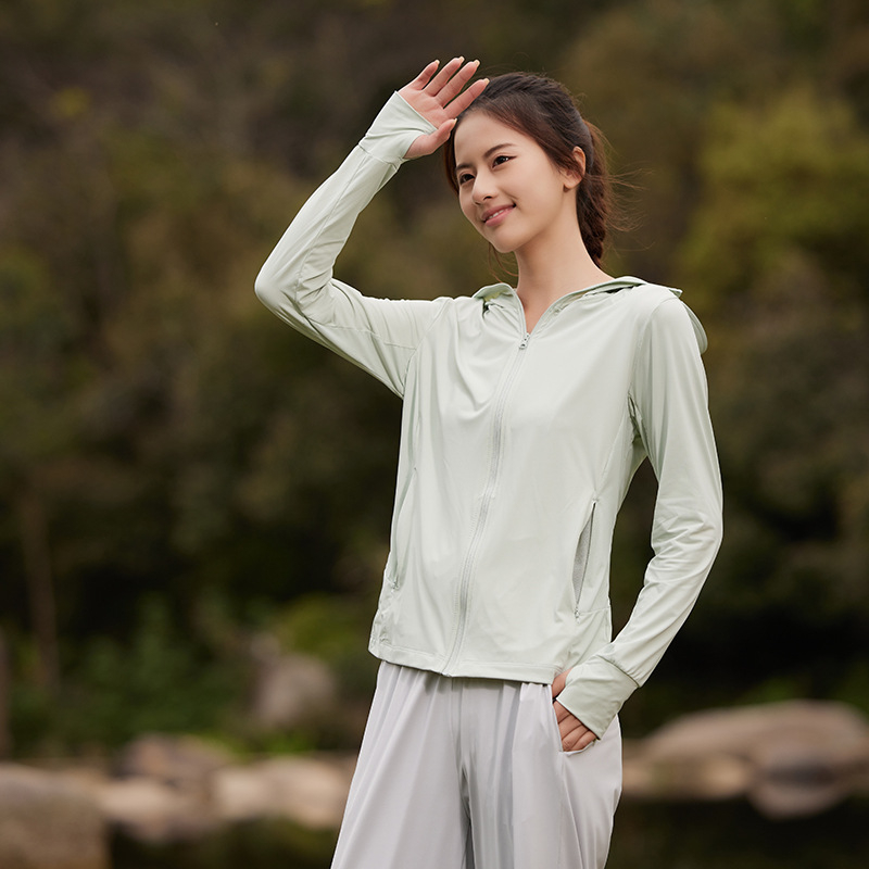 Unisex windbreaker od najlona s UV50+, prozračan, kapuljača, vodootporan, brzo se suši