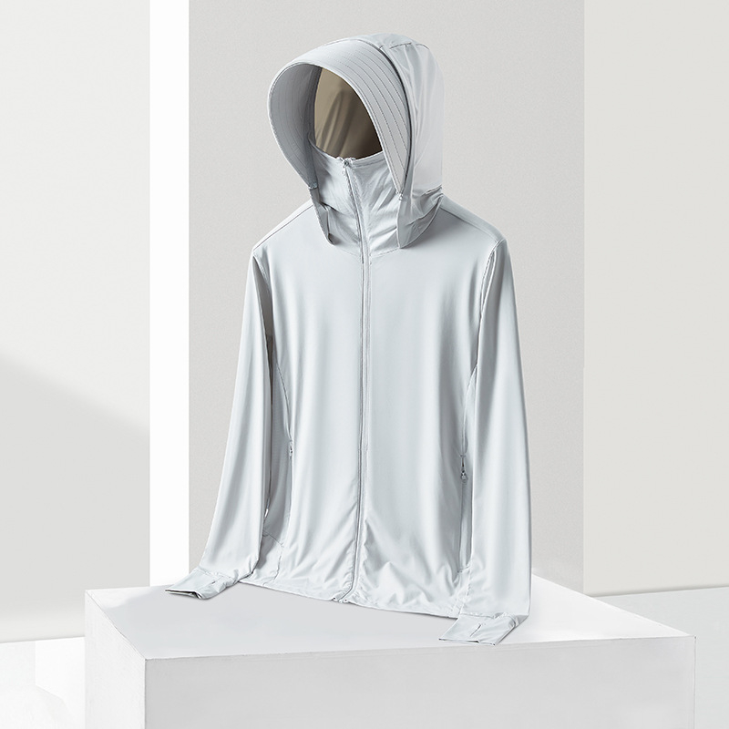 Unisex windbreaker od najlona s UV50+, prozračan, kapuljača, vodootporan, brzo se suši