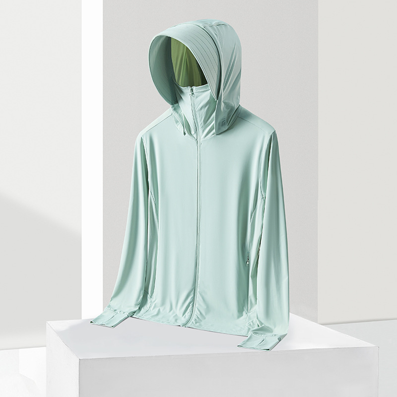 Unisex windbreaker od najlona s UV50+, prozračan, kapuljača, vodootporan, brzo se suši