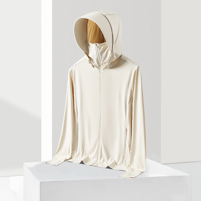 Unisex windbreaker od najlona s UV50+, prozračan, kapuljača, vodootporan, brzo se suši