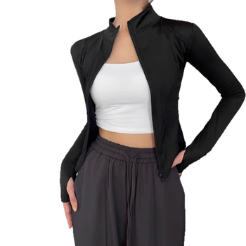 Ženska jakna s UPF50+ zaštitom od Ice Silk – uski kroj, prozračna, sa zipom, dugi rukavi