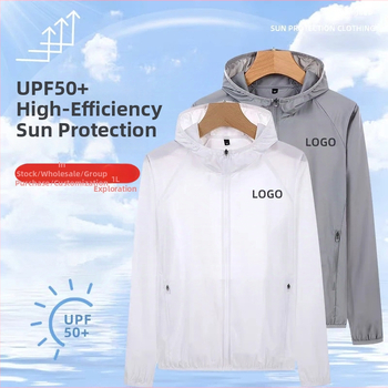 Outdoor ochranné oblečenie s dlhým rukávom proti slnku – unisex, UPF50, priedušné, rýchloschnúce, vetruodolné