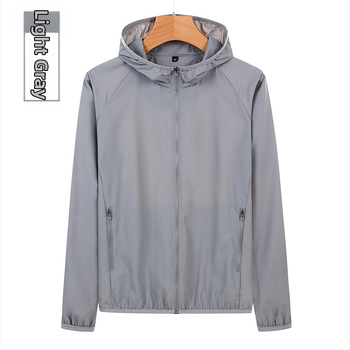 Outdoor ochranné oblečenie s dlhým rukávom proti slnku – unisex, UPF50, priedušné, rýchloschnúce, vetruodolné