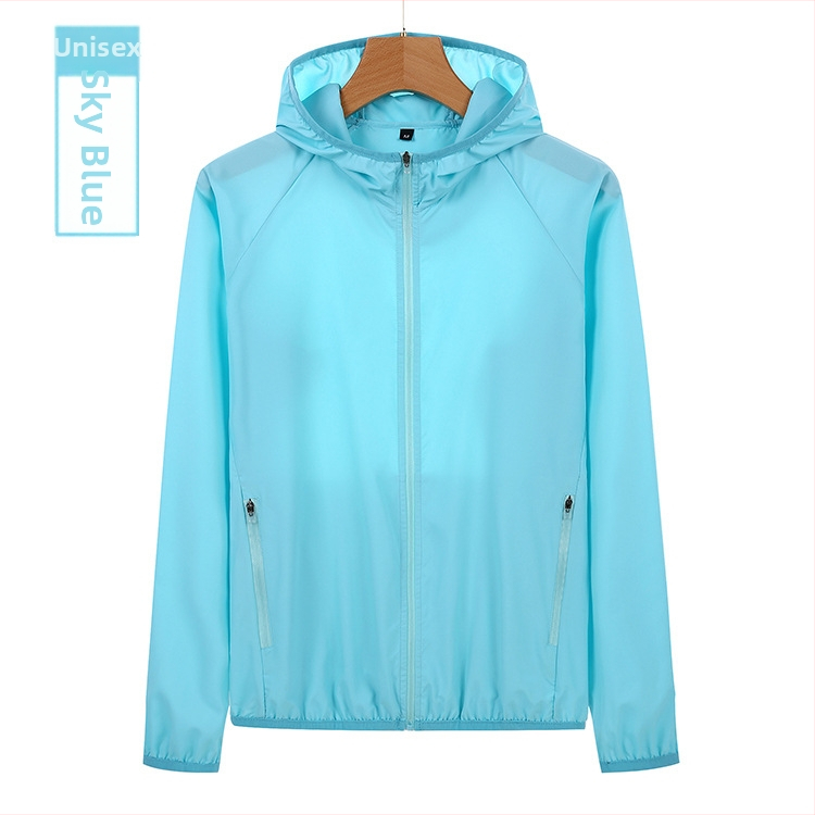 Outdoor ochranné oblečenie s dlhým rukávom proti slnku – unisex, UPF50, priedušné, rýchloschnúce, vetruodolné