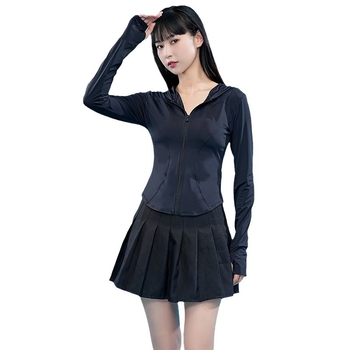 Geacă de protecție UV pentru femei, cu glugă, din nylon, stil Fresh and Sweet, Primăvara 2023