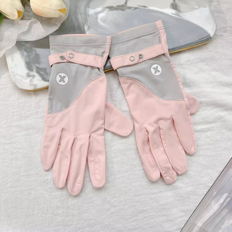 Mănuși de protecție UV pentru ciclism, antiderapante, material ice silk și bumbac